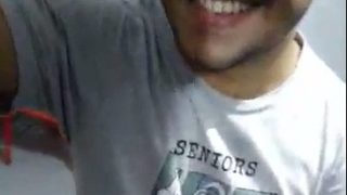 Indian College Guy Exposing Big Dick
